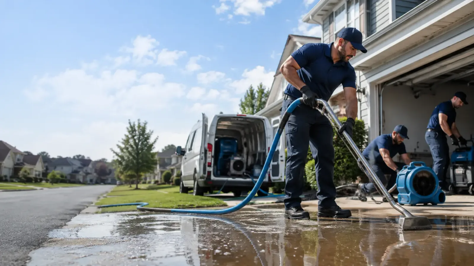 Flood Damage Restoration in Albion, OK